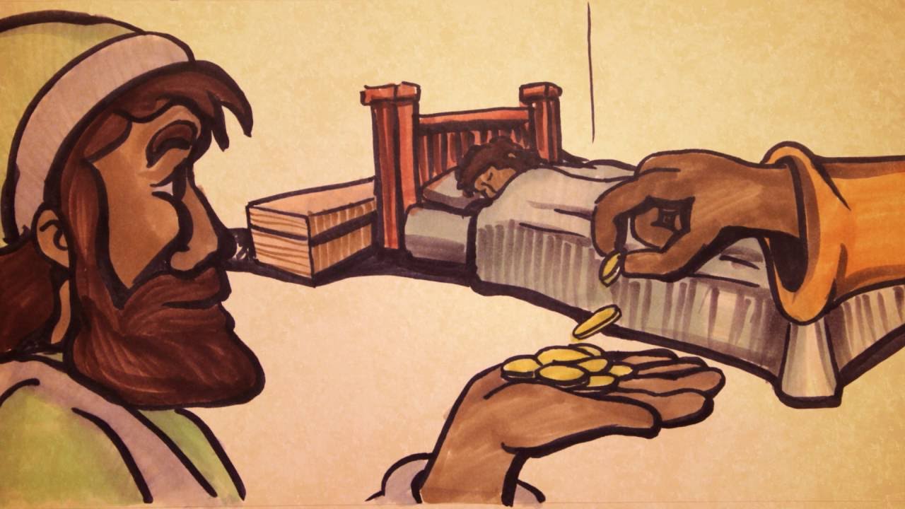 1280x720 Speed Sketch Bible Stories The Good Samaritan (Narration) - Good Samaritan Sketch