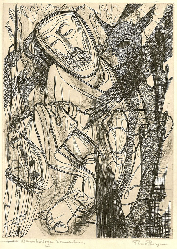 600x845 The Good Samaritan Sacred Art Meditations - Good Samaritan Sketch