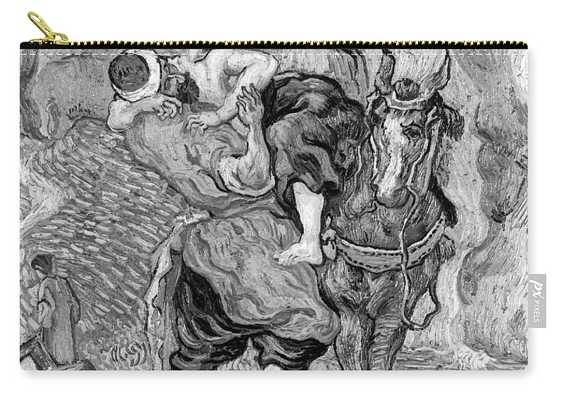 800x570 The Good Samaritan Carry All Pouch For Sale By Vincent Van Gogh - Good Samaritan Sketch