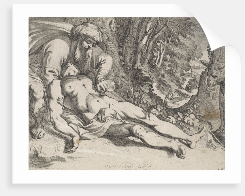 850x682 The Good Samaritan Posters Amp Prints By Werner Van Den Valckert - Good Samaritan Sketch