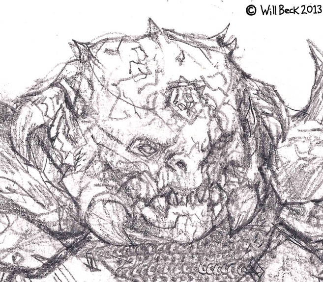 657x575 Forces Of Good Sketches And Demon Captain Drawing - Good Sketches