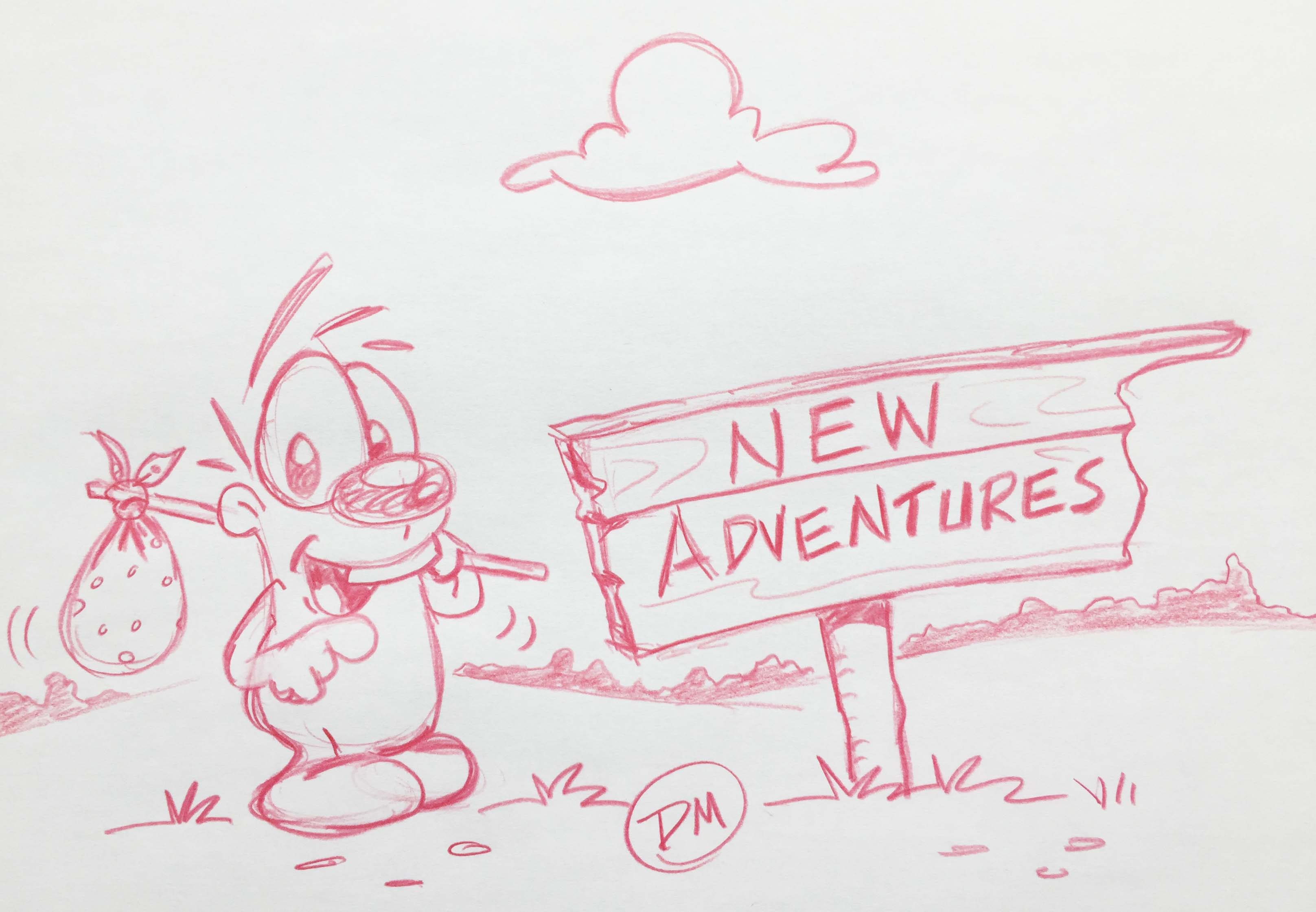 3233x2241 Goodbye And Hello! Dave Mcdonald - Goodbye Sketches