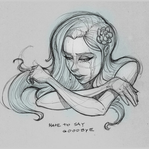500x500 Hate To Say Goodbye By Gelipe On We Heart It - Goodbye Sketches