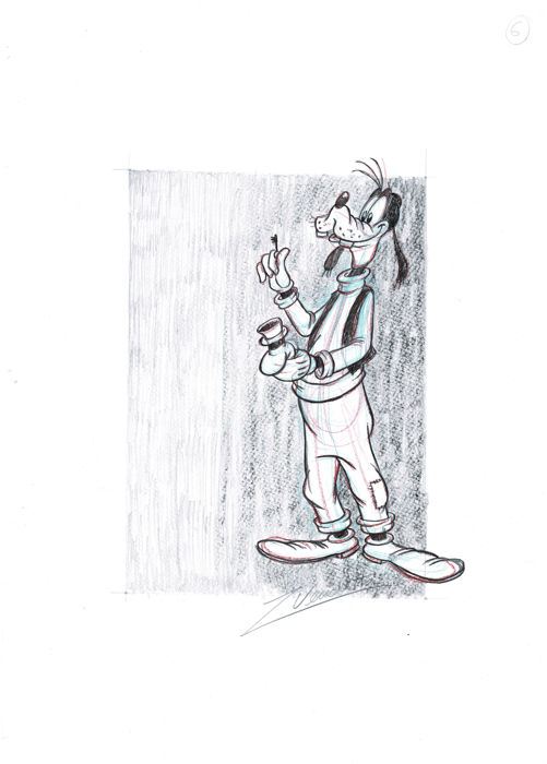 501x700 Goofy - Goofy Sketch
