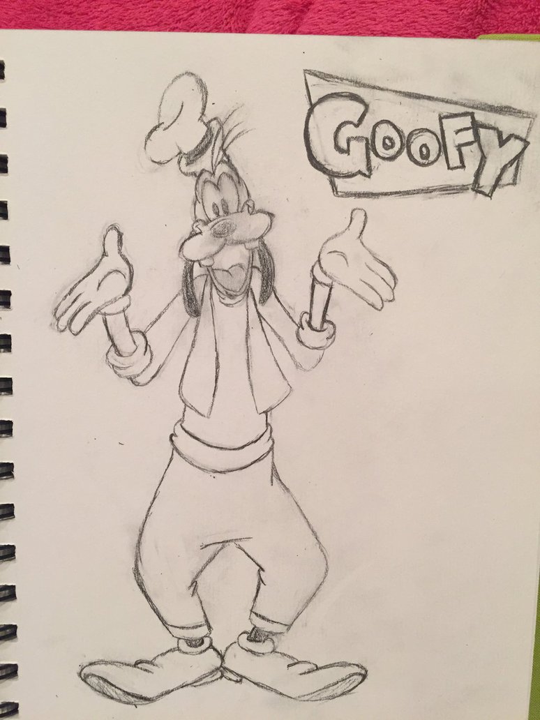 774x1032 Goofy Sketch By Doodleart10 - Goofy Sketch