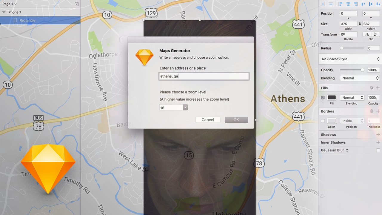 1280x720 Google Maps Plugin For Sketch - Google Map Sketch