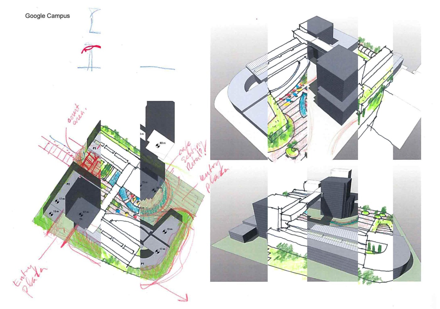 1400x984 Quick Hybrid Design Sketch Options With Revit - Google Quick Sketch