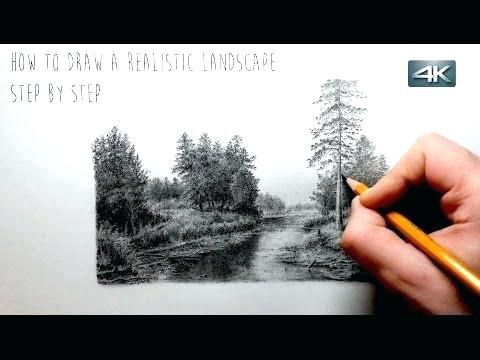 480x360 Landscape Pencil Sketch Pdf Fresh Step By Step Landscape Drawing - Google Search Sketch