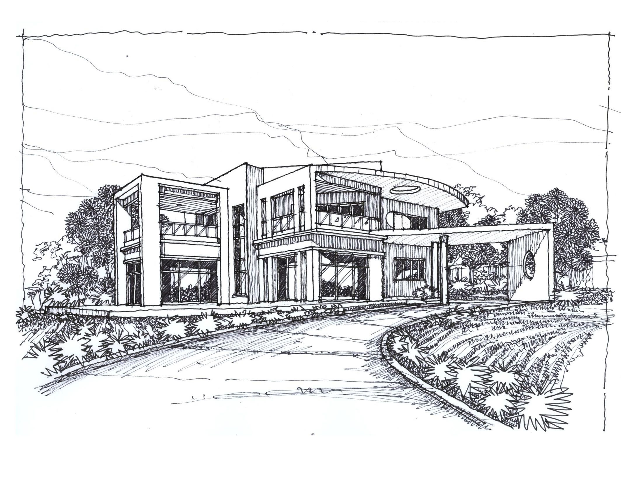 2162x1671 Sketches Of Modern Houses Google Search Things To Draw, Sketch - Google Search Sketch