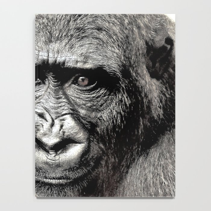 700x700 Gorilla Sketch Notebook By Higraphicdesigns Society6 - Gorilla Sketch