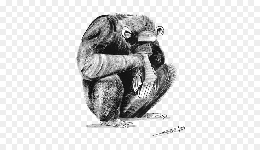 900x520 New York City London Illustrator Illustration - Gorilla Sketch