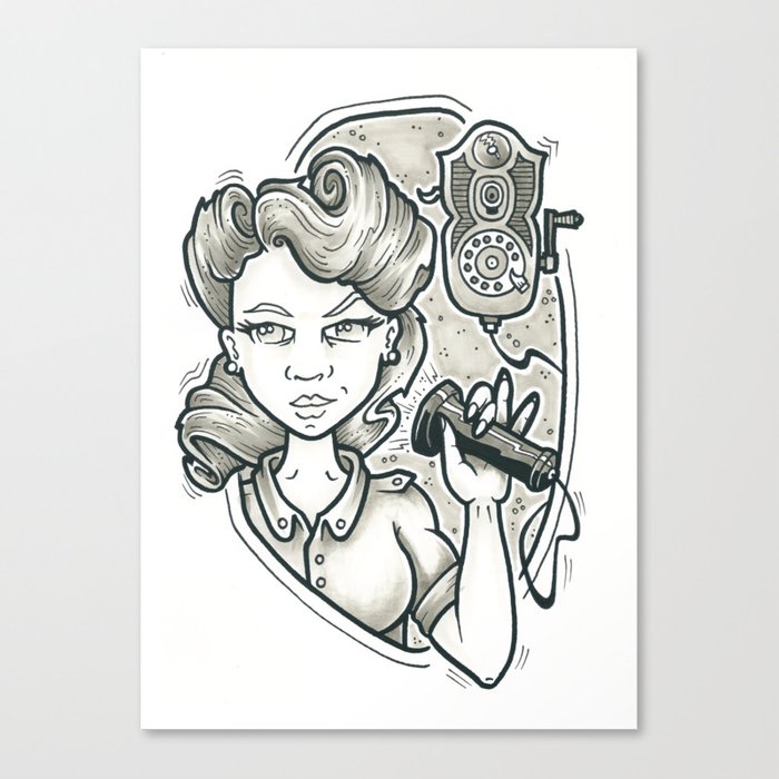 700x700 Gossip Girl Canvas Print By Truxluv Society6 - Gossip Girl Sketch