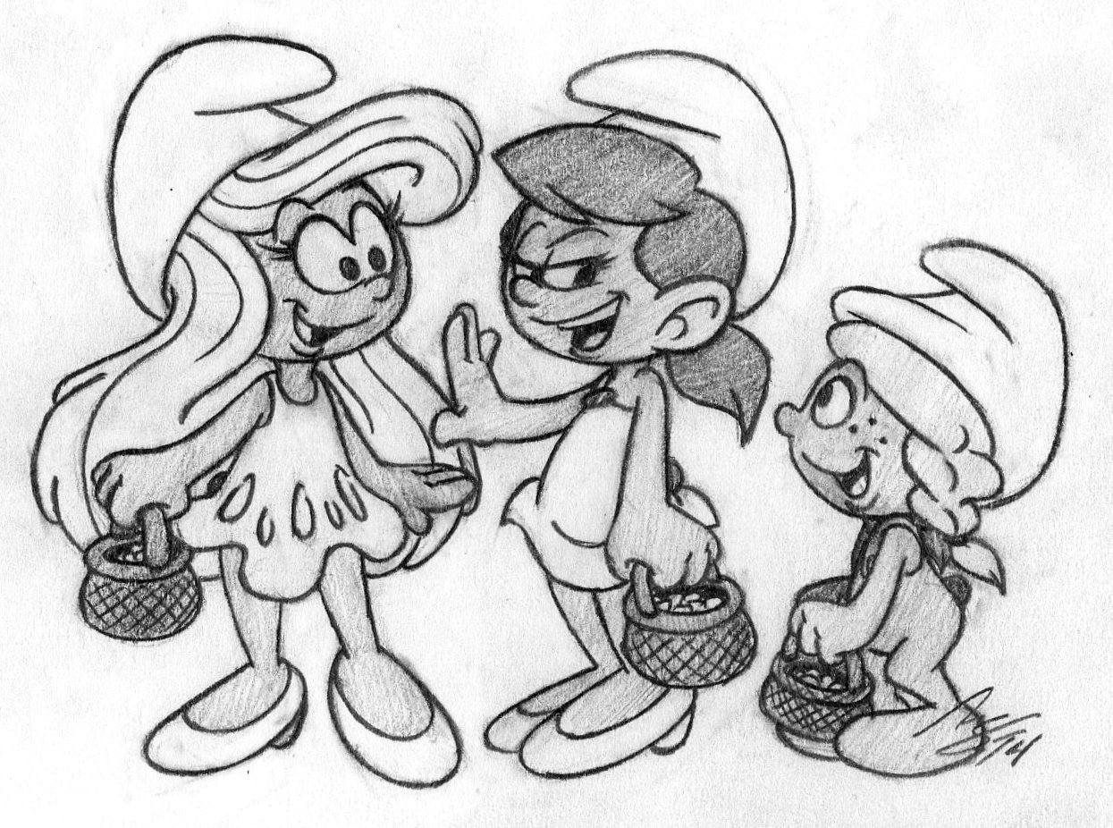 1245x926 Image - Gossip Girl Sketch