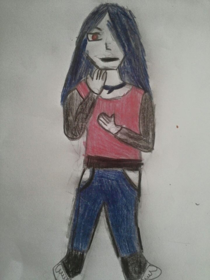 720x960 Goth Girl Mystery1989 Foundmyself - Goth Girl Sketch