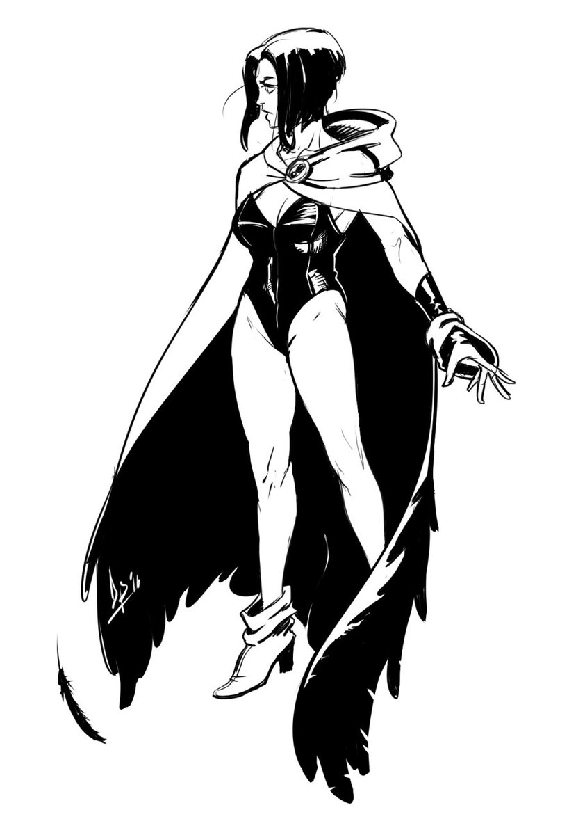 842x1200 Diepod On Twitter - Goth Girl Sketch