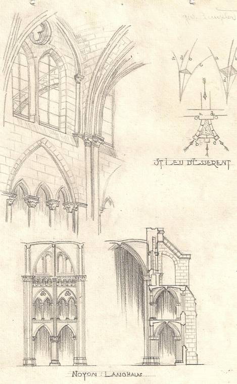 469x758 Gothic Architecture Paulingblog - Gothic Architecture Sketches