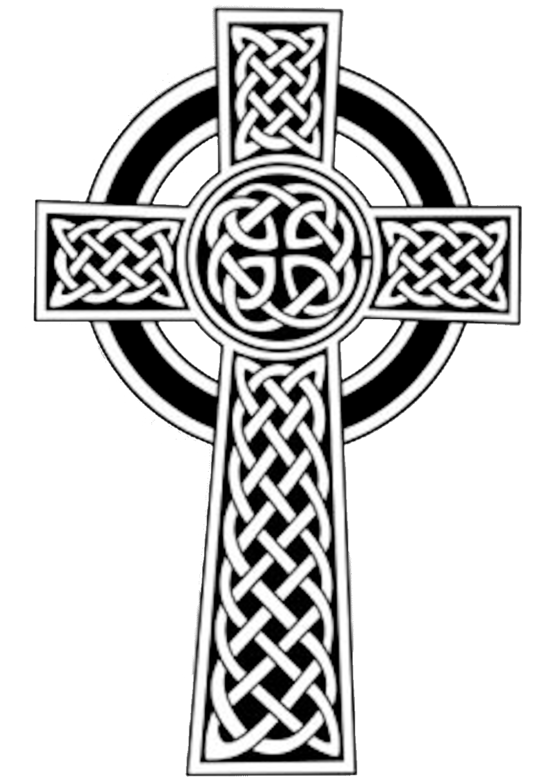 1136x1604 Free Celtic Clip Art Celtic Cross Image - Gothic Cross Sketch
