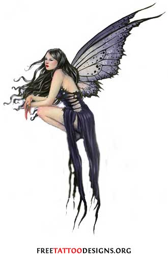 330x503 Gothic Tattoos - Gothic Fairy Sketches
