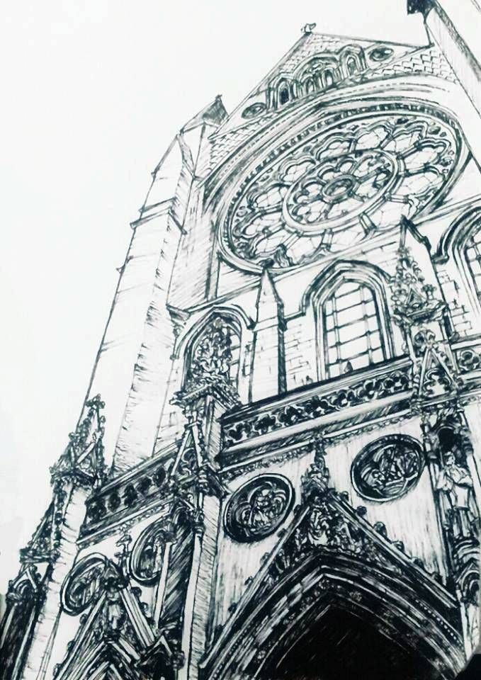 679x960 Architecture - Gothic Sketches