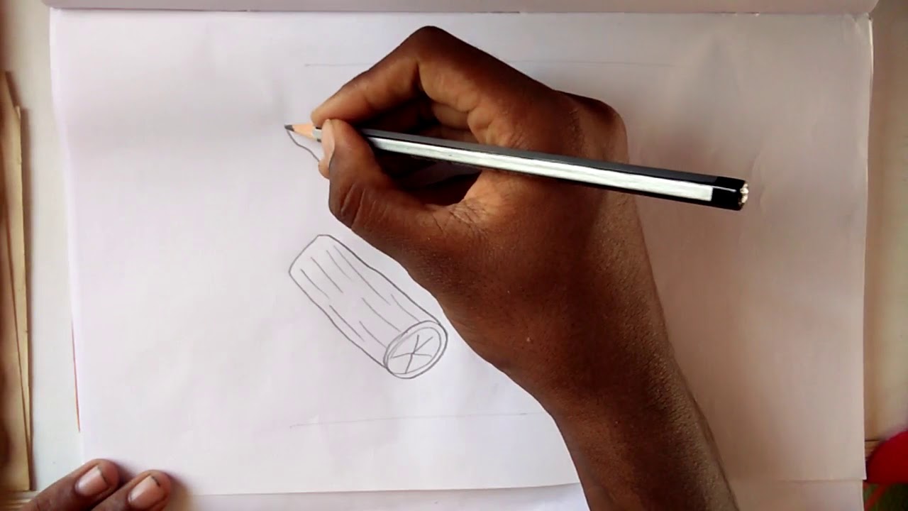 1280x720 How To Draw Snake Gourd For Kids Step By Step - Gourd Sketch