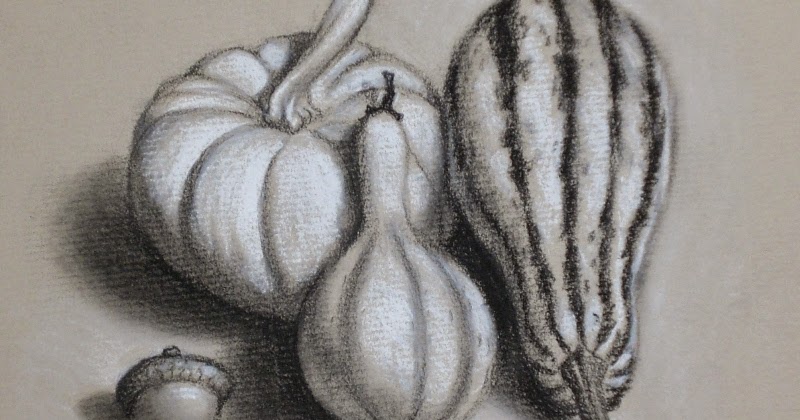 800x420 My Drawing Journal More Gourd Drawings - Gourd Sketch