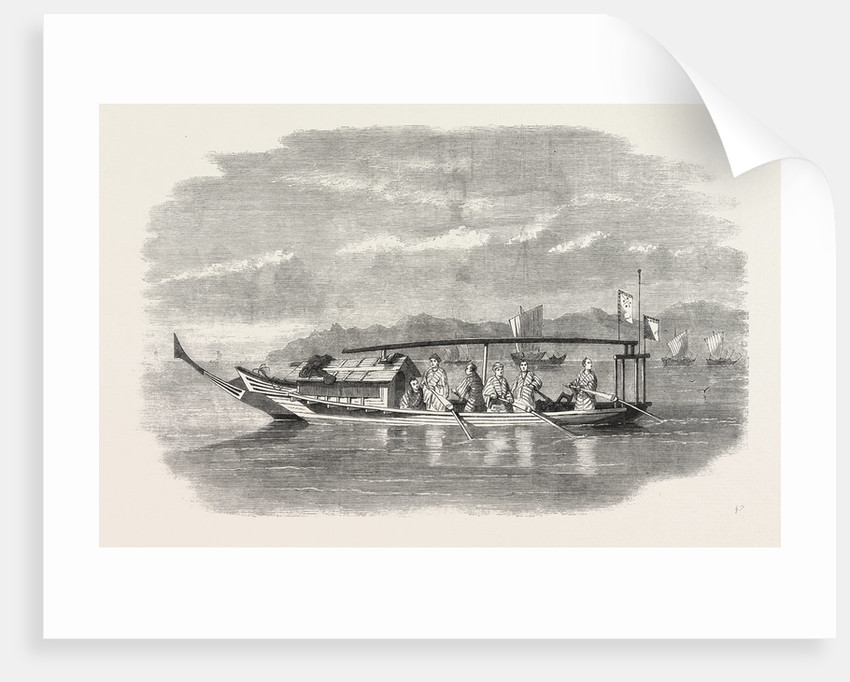 850x682 Sketches From Japan Government Boat, 1861 Posters Amp Prints By - Government Sketch