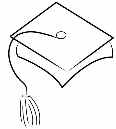 474x525 Graduation Hat Drawing. How To Draw A Graduation Cap 5 - Graduation Hat Sketch