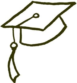 250x268 How To Draw A Graduation Cap - Graduation Hat Sketch