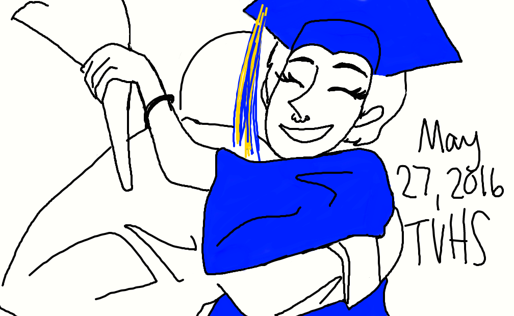1008x620 Graduation Sketch By Miss Math - Graduation Sketch