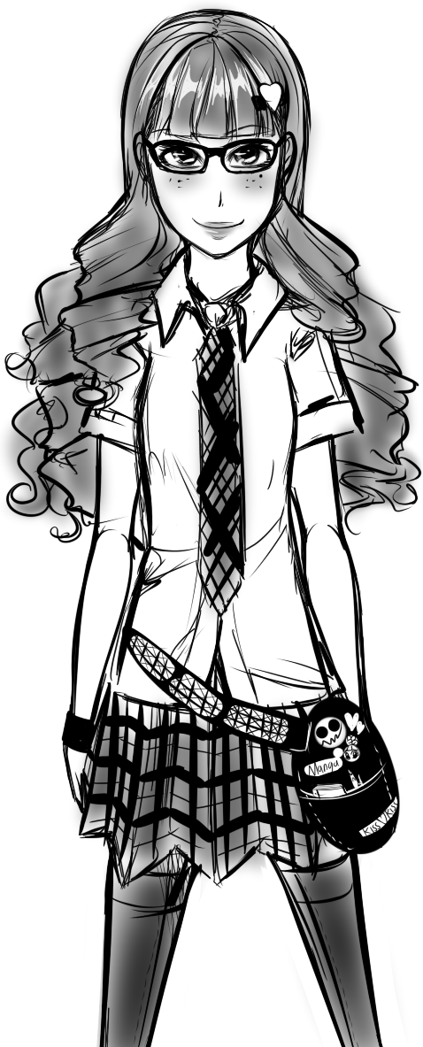 478x1183 Dream Girl Ashley (Sketch) By Ecchi Graffiti - Graffiti Girl Sketch