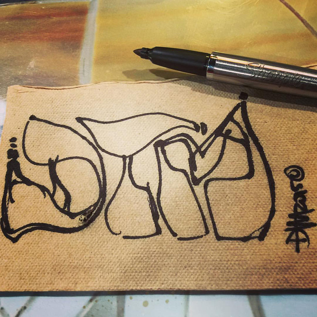 1024x1024 Graffiti - Graffiti Letters Sketch