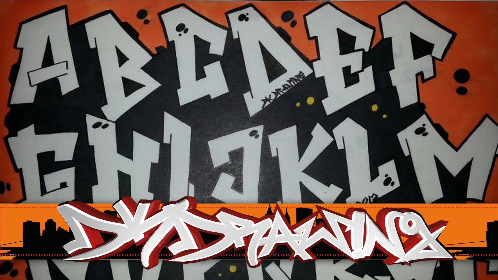 1920x1080 Graffiti Alphabet - Graffiti Letters Sketch