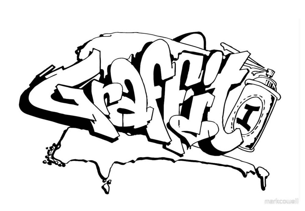 Graffiti Sketch at PaintingValley.com | Explore collection of Graffiti ...