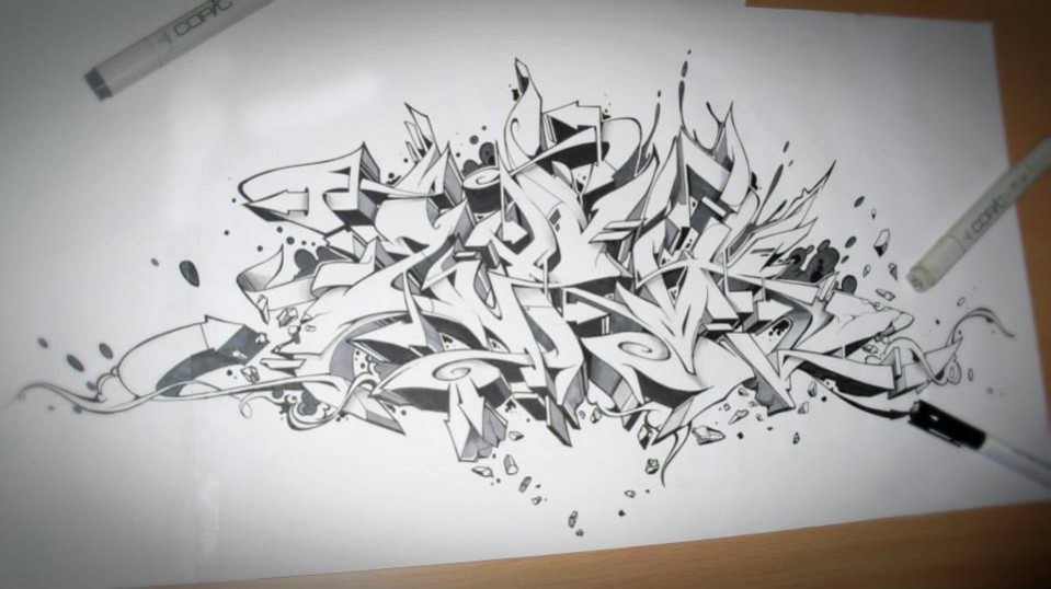 959x538 Sketches Gallery Graffiti Amp Streetart Photo - Graffiti Sketch