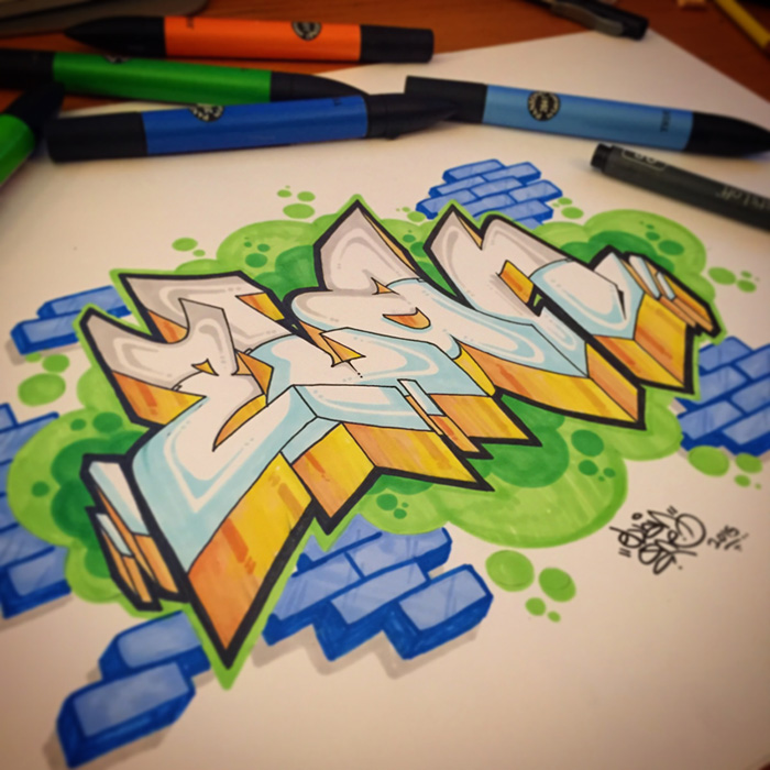 700x700 Graffiti Sketch New Jersey Graffiti Art - Graffiti Sketch