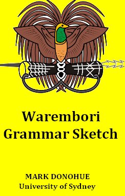 244x383 Donohu Mark. Warembori Grammar Sketch [Pdf] - Grammar Sketch