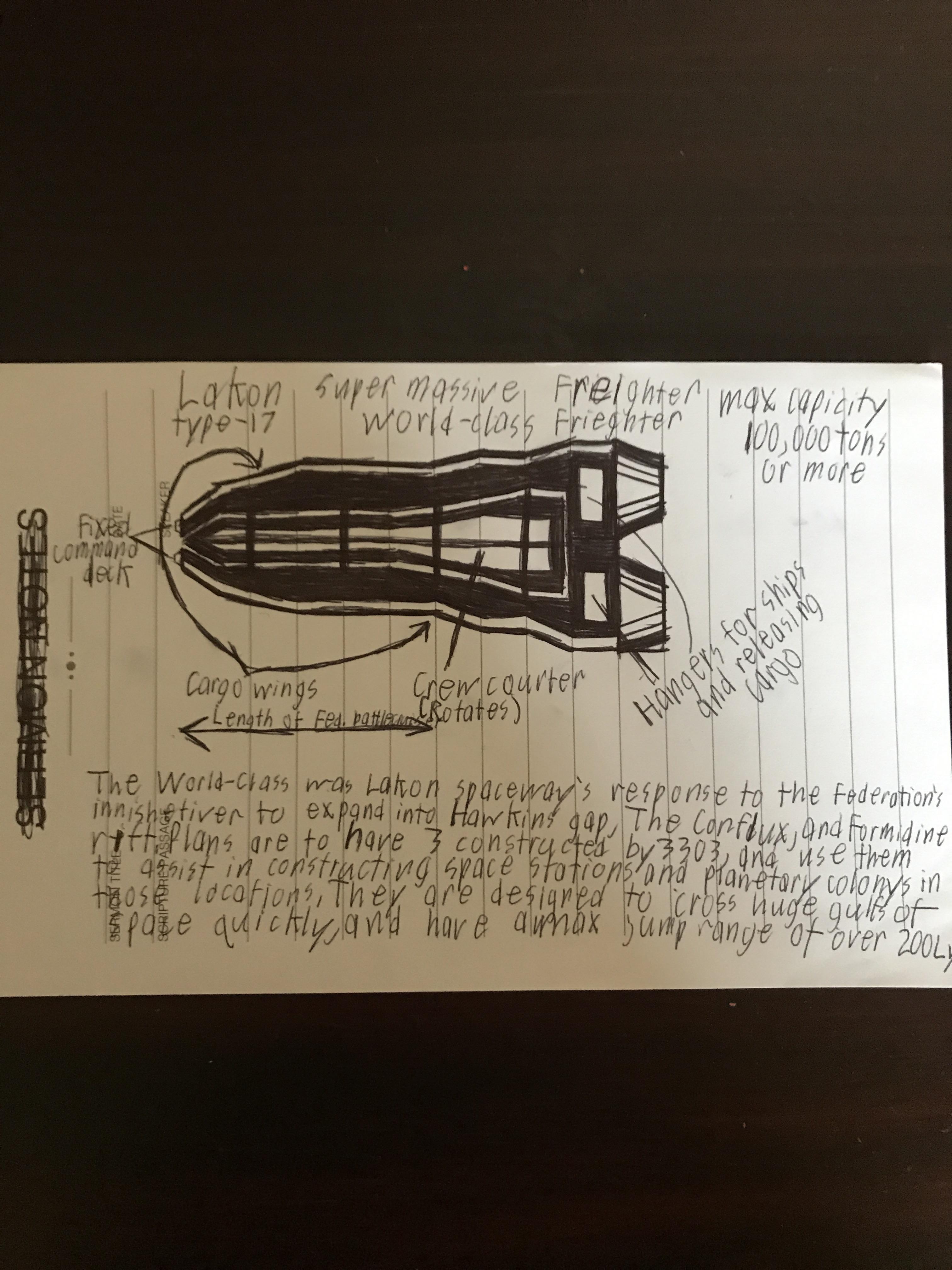 3024x4032 Sketch Of A Made Up Ship I Did While I Was Board In Church (Sorry - Grammar Sketch