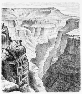 262x300 Colorado River History - Grand Canyon Sketch