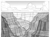 200x150 Dribbble - Grand Canyon Sketch
