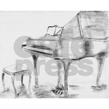 460x460 Grand Piano Sketch Journal By Durangokidsmusic - Grand Piano Sketch
