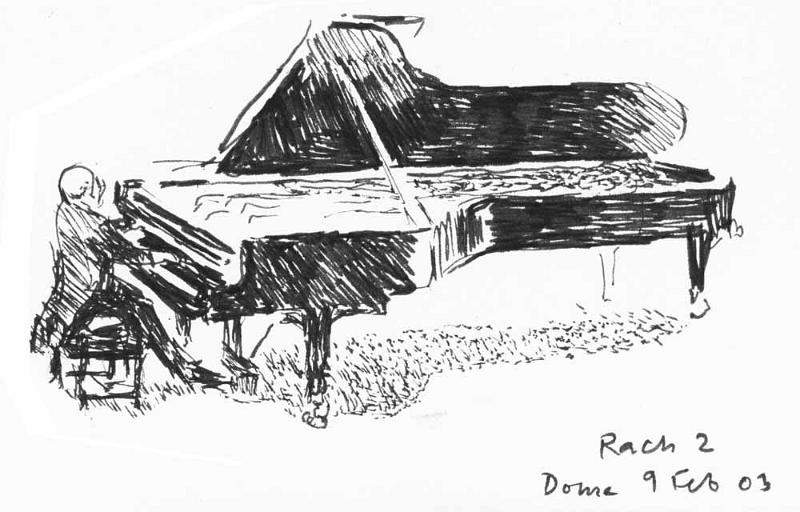 800x512 Drawings From The Sketch Bookalbumgrand Piano - Grand Piano Sketch