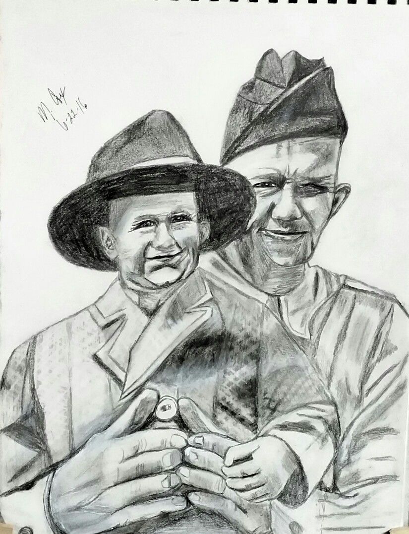 825x1076 Memory Sketch Of My Grandfather And Uncle My Sketches - Grandfather Sketch