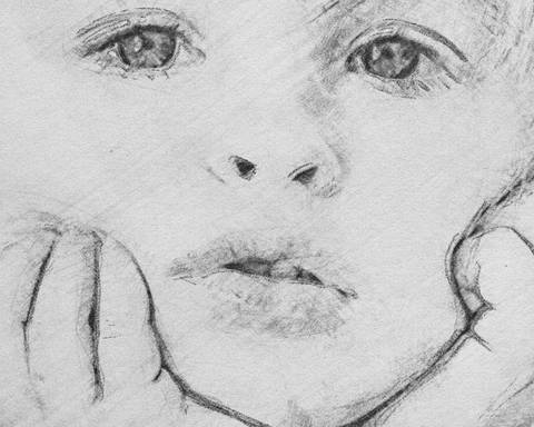 480x384 Custom Gift For Mom Gift For Grandma Grandparents Gifts Girlfriend - Grandfather Sketch