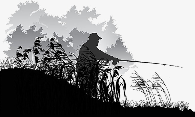 650x391 Fishing Grandfather, Sketch, Fishing, Reed Png Image And Clipart - Grandfather Sketch