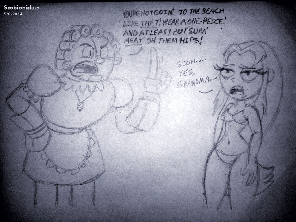 1024x768 Grandma Sketch Go! By Sb99stuff - Grandma Sketch