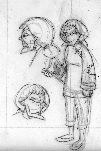 400x599 Sketchbook Grandma Sketch Gene Luen Yang - Grandma Sketch