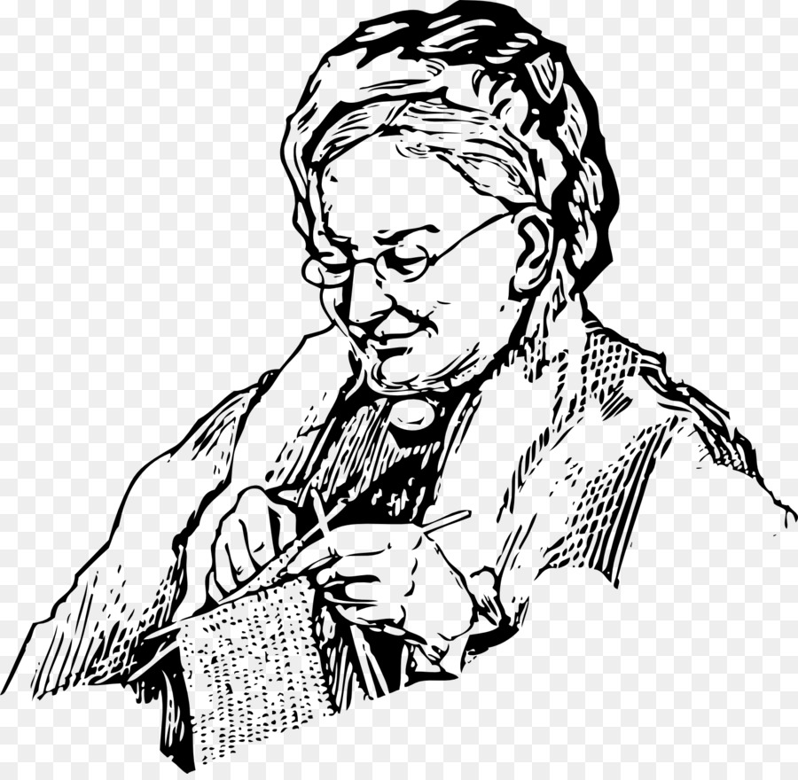 900x880 Grandmother Grandfather Great Grandparent Clip Art - Grandmother Sketch