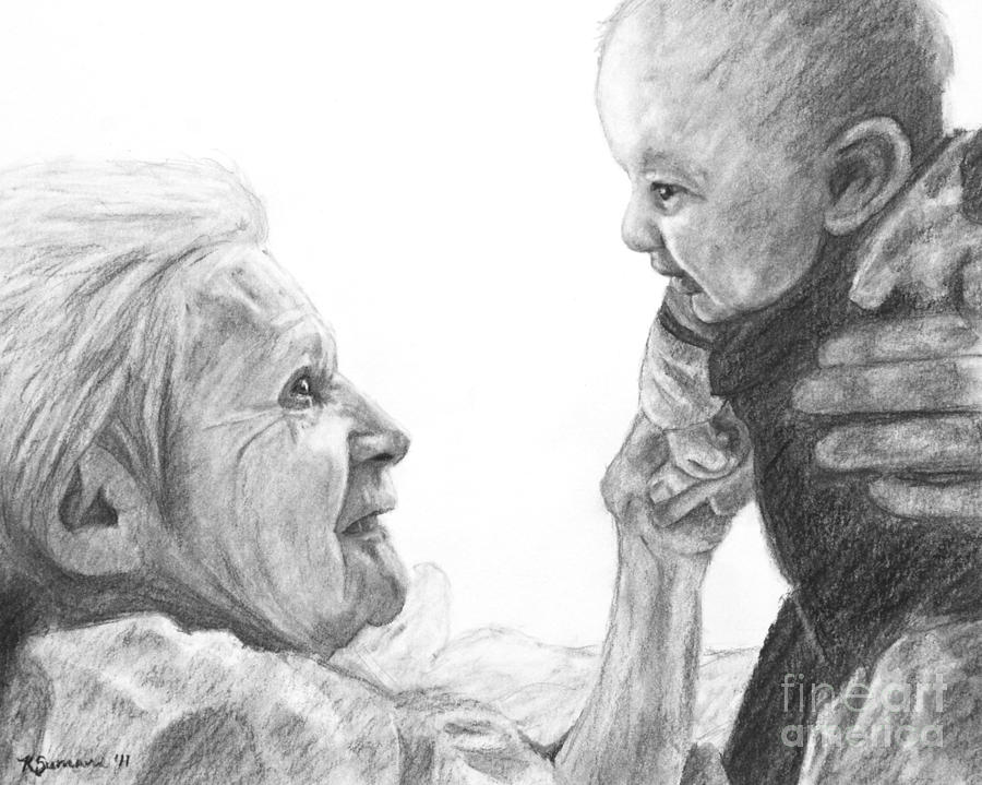 Grandmother Sketch at Explore collection of