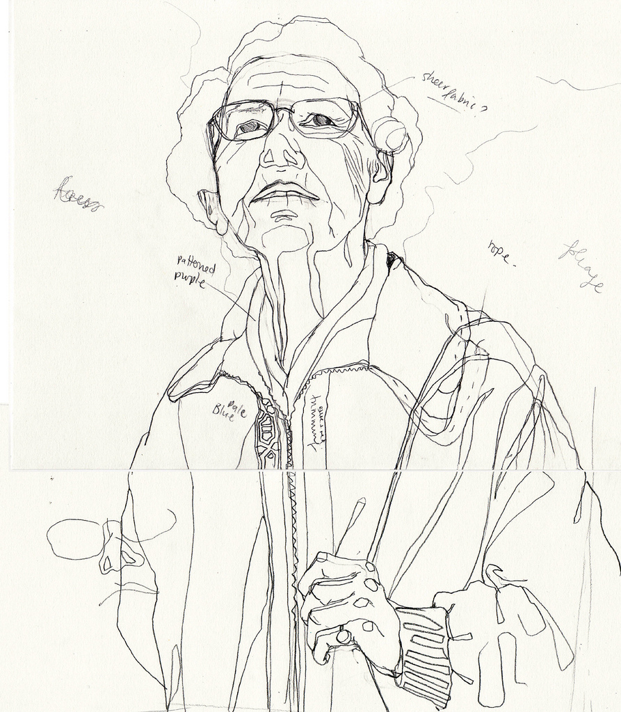 893x1024 Granny Sketch Initial Sketch Of Old Lady To Become A - Granny Sketch