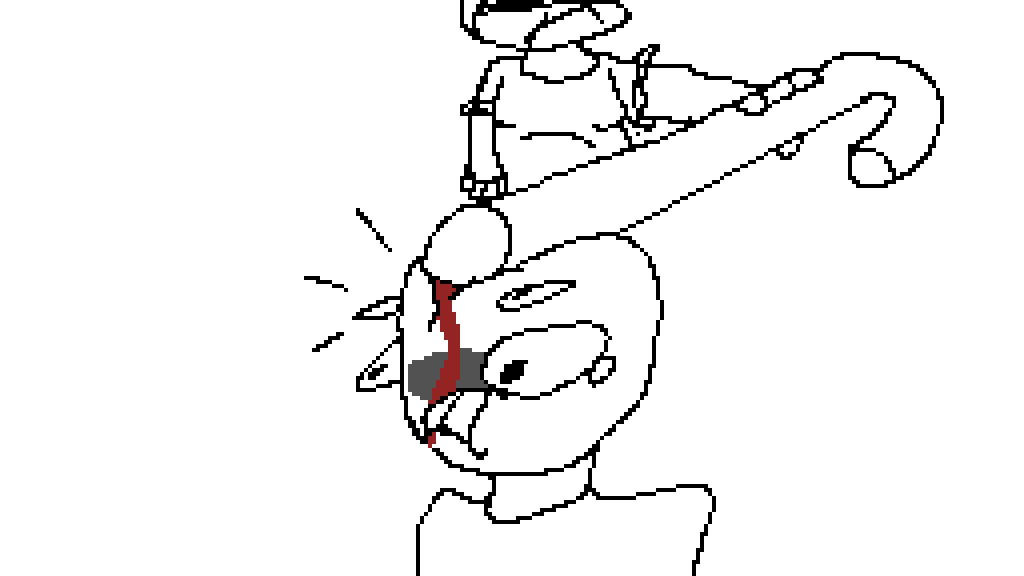 1024x576 Pixilart - Granny Sketch